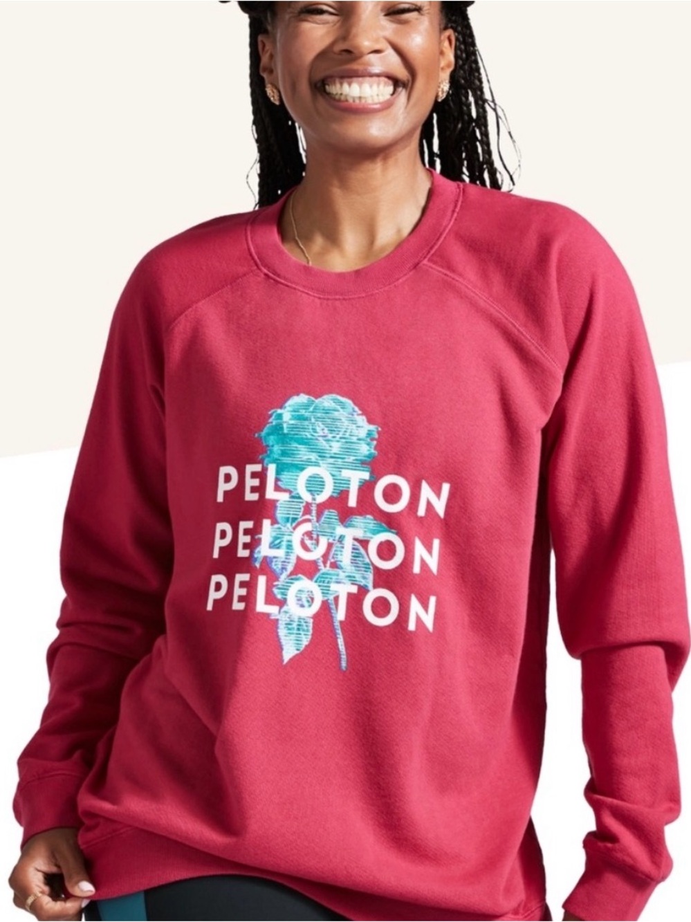 Peloton crewneck sweater🚲